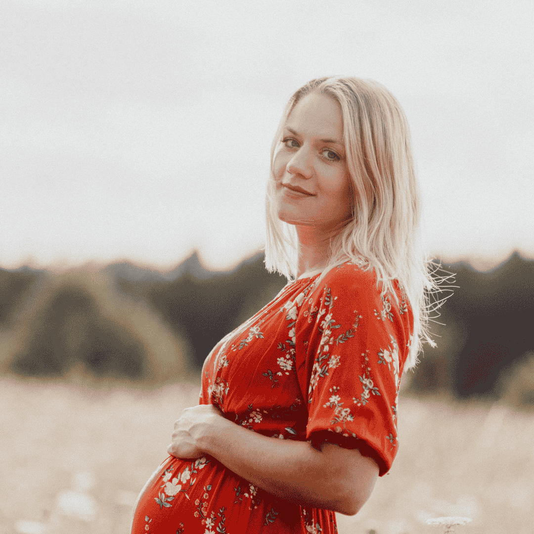 Woman in a field